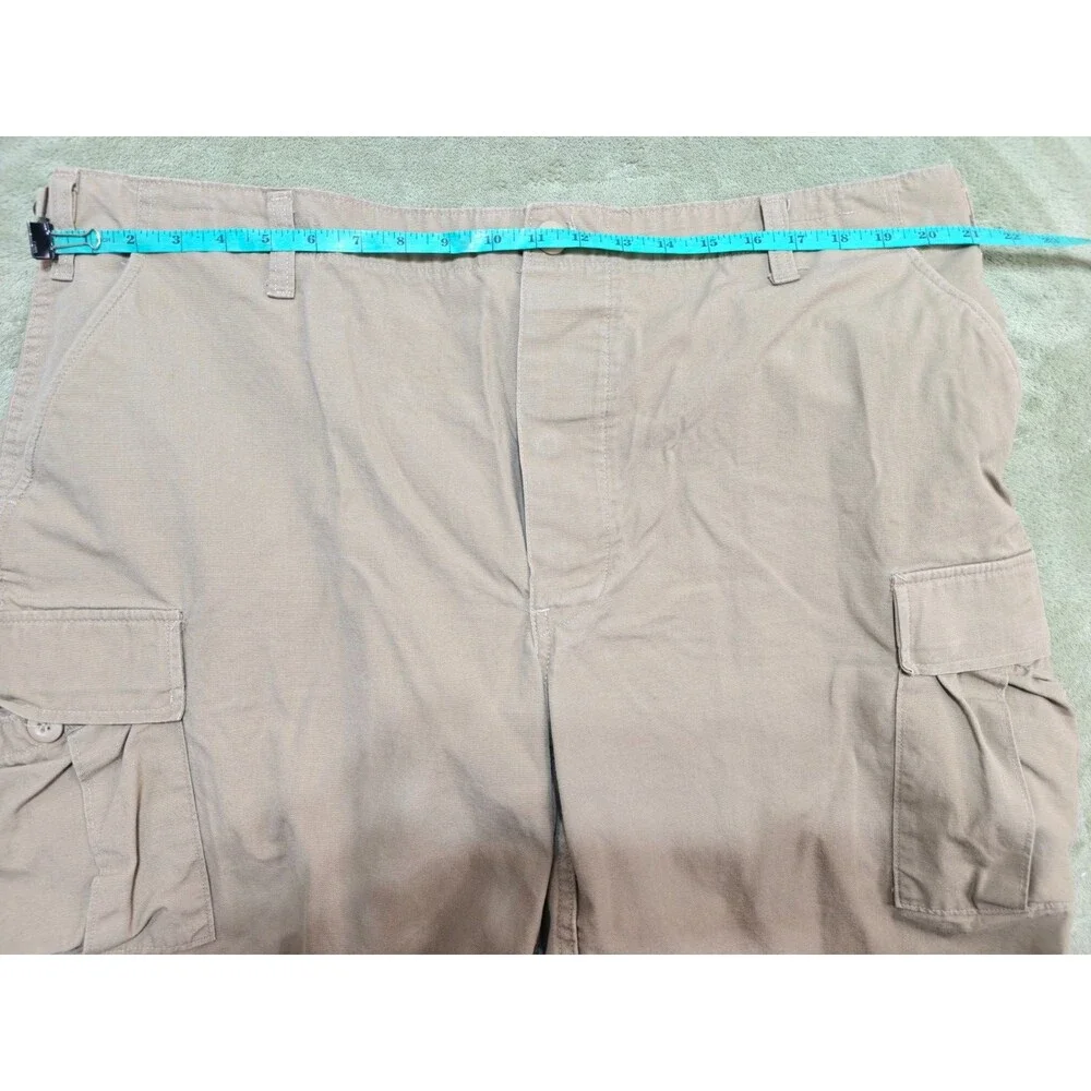 Tru-Spec Mens Cargo Shorts XL Tan Tactical Military Utility 100% Cotton